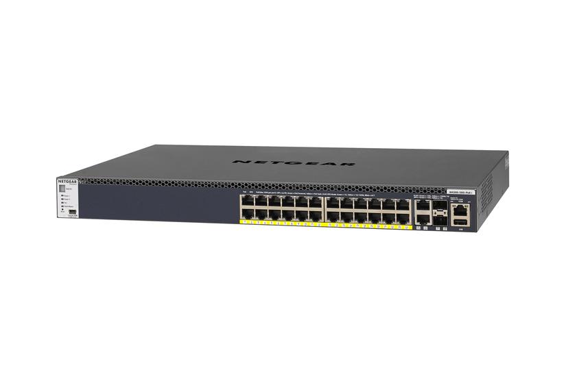 M4300 28g Poe+   Switch   28 Porte   Administreret   Monterbar På Stativ fra Netgear