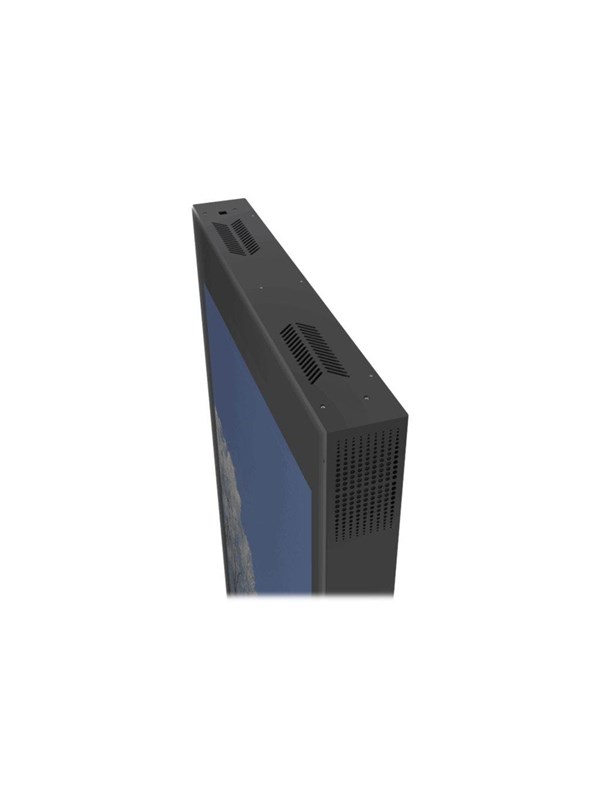 Hi-nd Single Totem Stand For Lcd Display Black Ral 9005 55 Quot