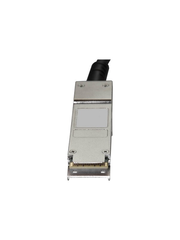 Startech Com Cisco Qsfp-h40g-acu5m Compatible Qsfp  Direct Attach Cable      16   Ft  40 Gbe 40gbase Direct Attach Cable     Black Sort   Meter