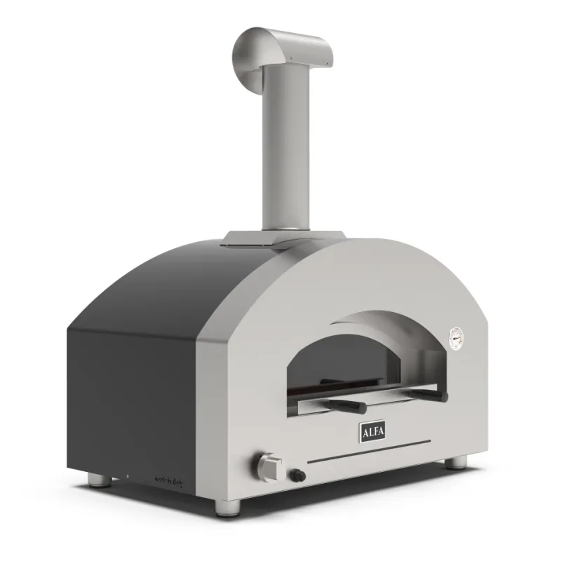 Alfa Forni Futuro   Pizze Silver Sort Gas Pizzaovn