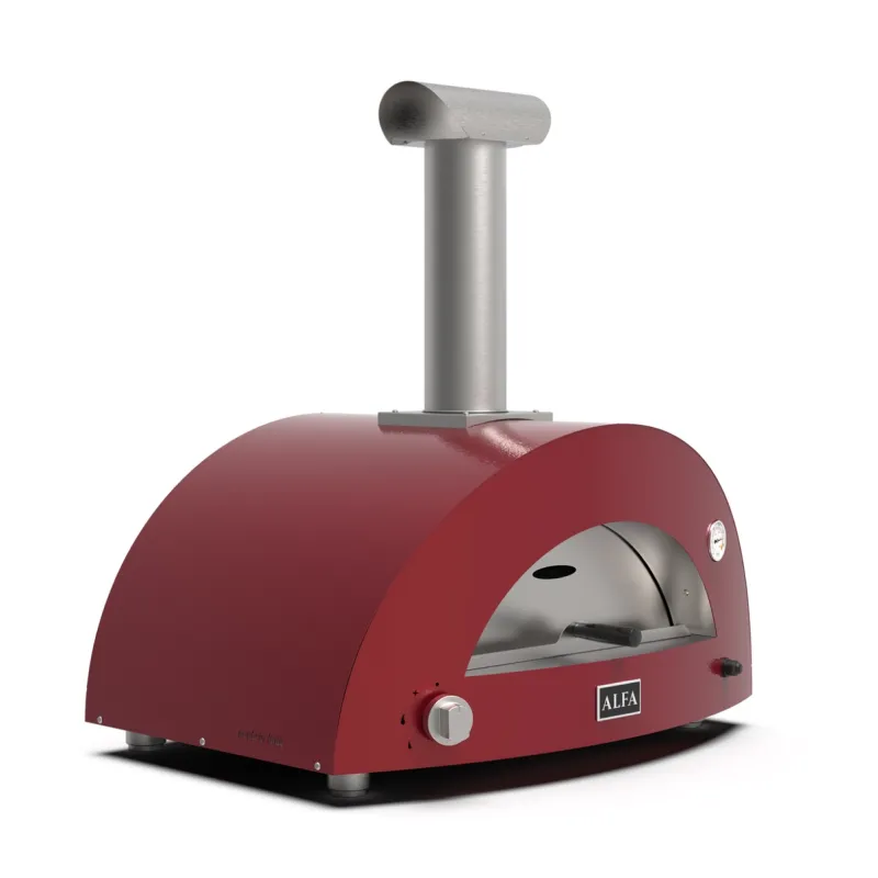 Alfa Forni Moderno   Pizze Rød Gas Pizzaovn