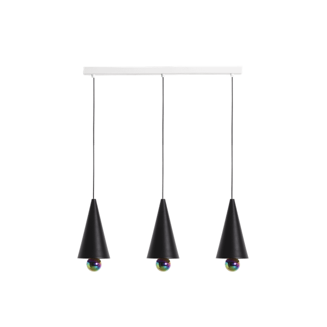 Petite Friture Cherry Led Pendel System Lineær   Stk  Lille Sort