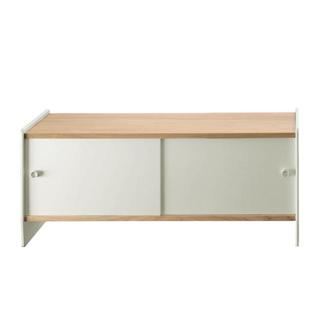 Magis Theca Skænk Med Hylder 93x43x78 Aluminium Natural Kirsebær Træ