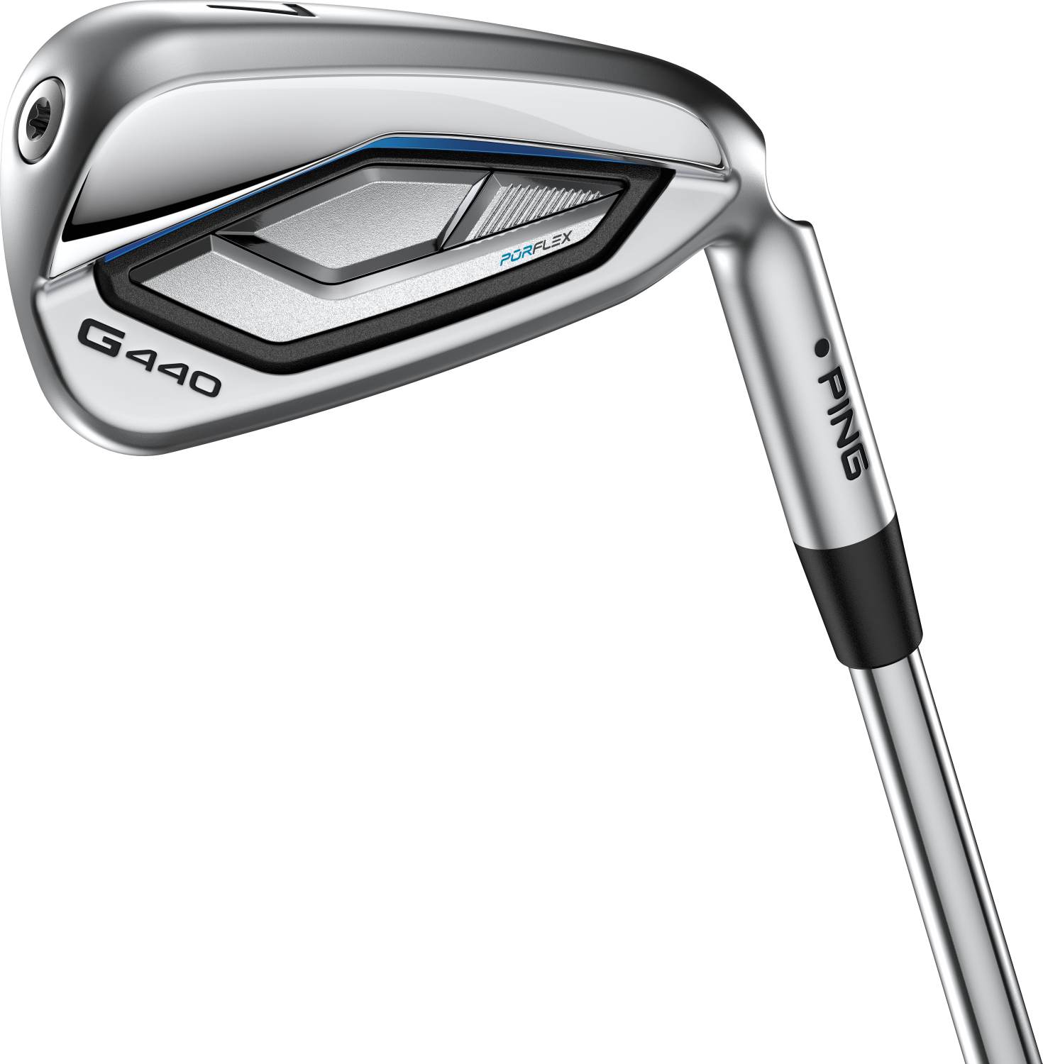 G440 (black Dot) Herre Jernsæt   Chrome   Højre   4 9, Pw, Uw     Alta Cb Blue Regular Grafit fra Ping