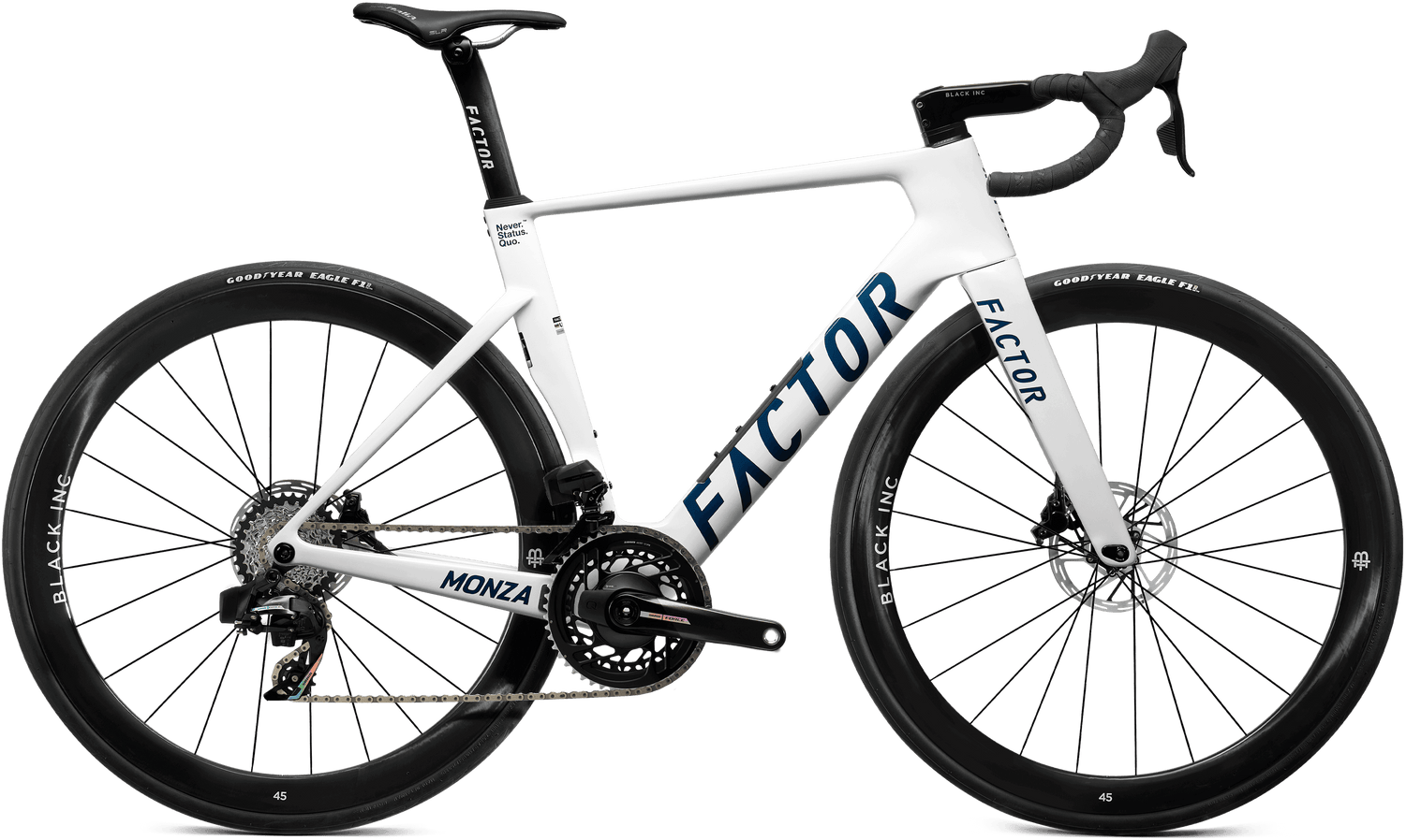 Monza Sram Force 2025   Pearl White fra Factor