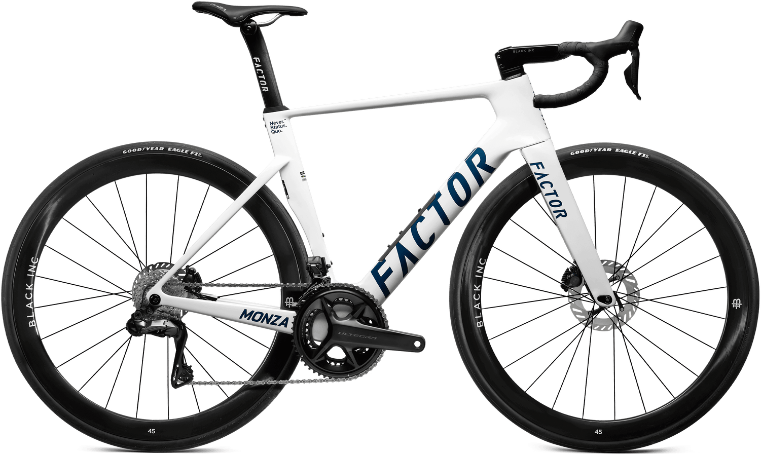 Monza Ultegra Di2 2025   Pearl White fra Factor