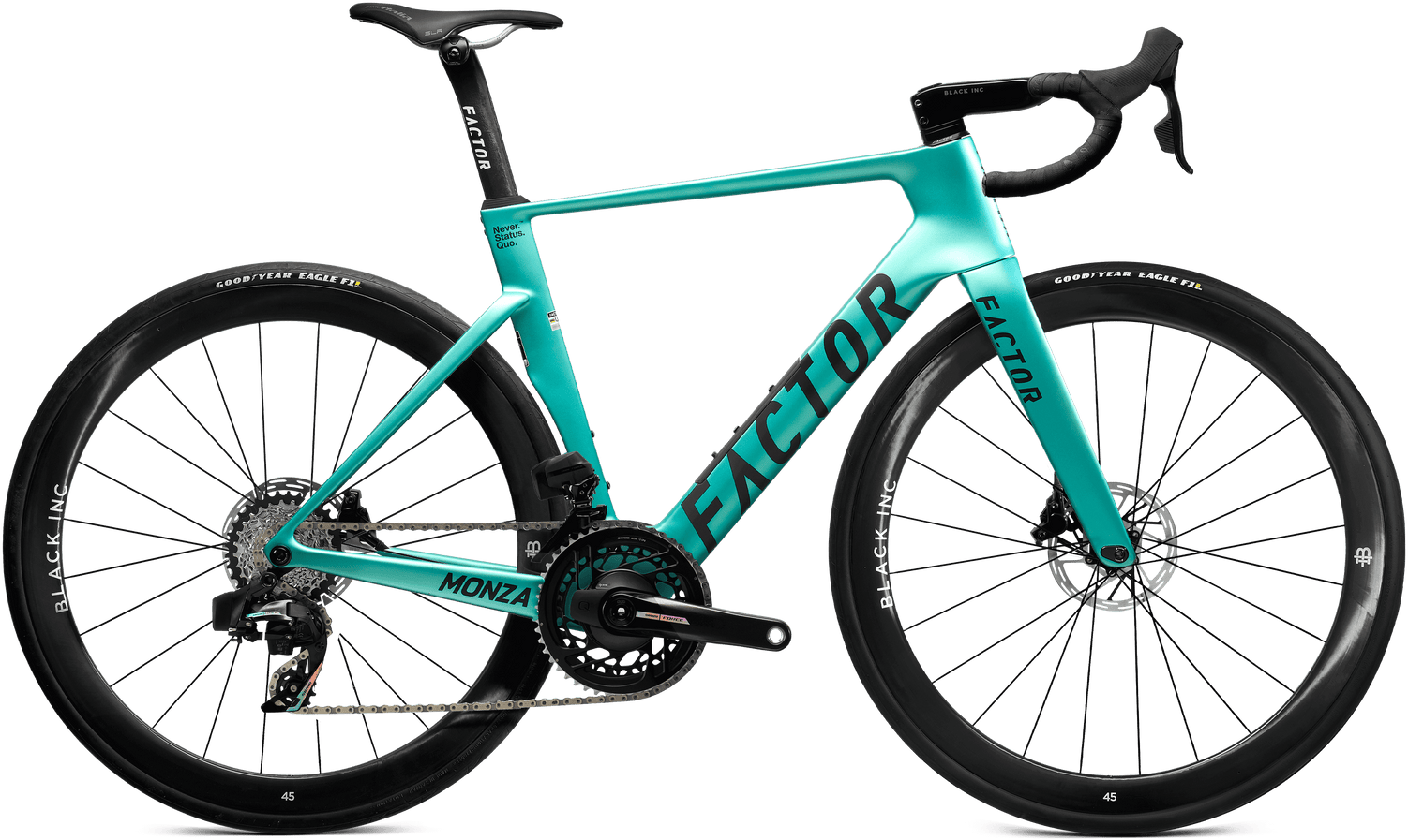 Monza Sram Force 2025   Steel Green fra Factor