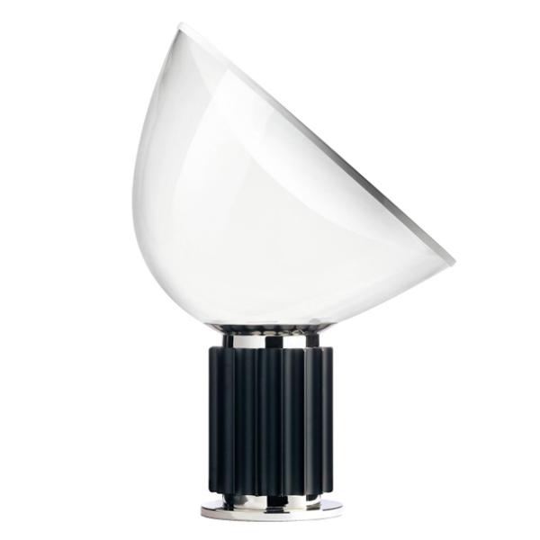 Flos Taccia Led Sort Med Glas Skærm
