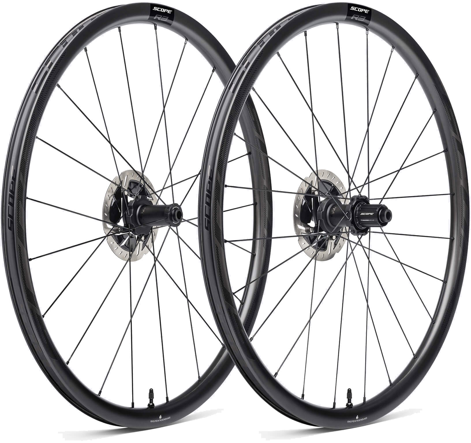 R3 Disc Carbon Hjulsæt fra Scope