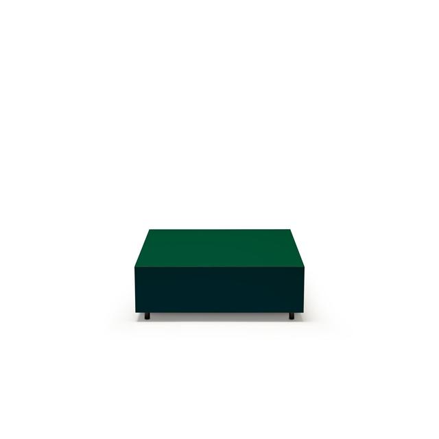 Established   Sons Bloc Sofabord Med Skuffe L85 Bright Bottle Green Pine Green Signal Green