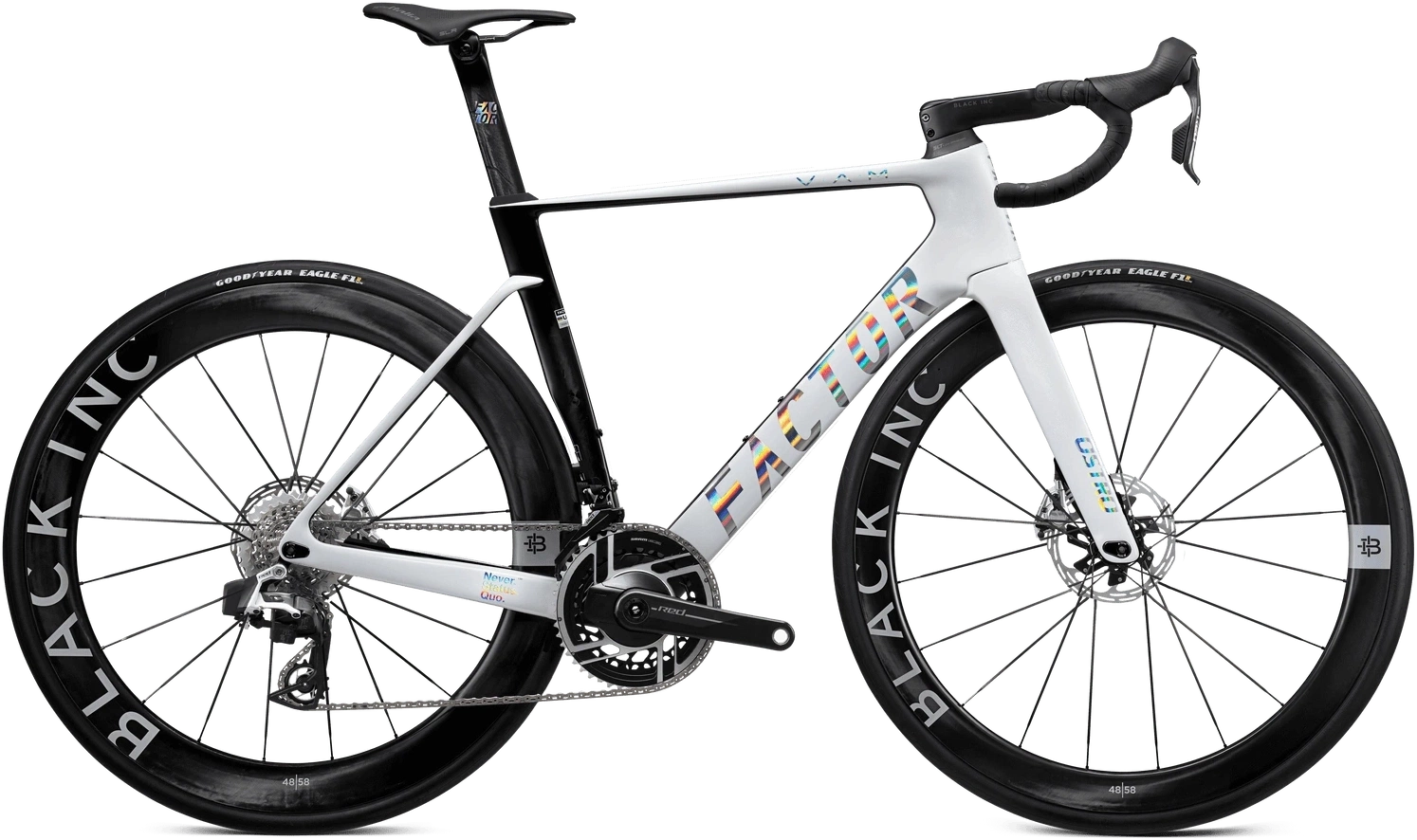Ostro Vam 2.0 Sram Red   White Chrome fra Factor