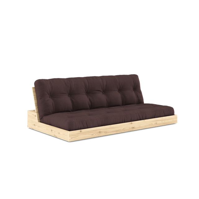 Karup Design Base Sovesofa Med  -lags Madras Klar Brun