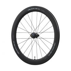 Wheel Rear R9270 C60 Carb Tubeless Disc Br Ethru   Cykelhjul fra Shimano