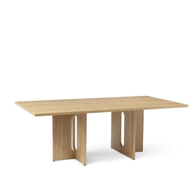Audo Androgyne Spisebord Rectangular 210x109   Egetræ