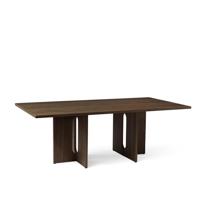 Audo Androgyne Spisebord Rectangular 210x109   Mørk Bejdset Egetræ
