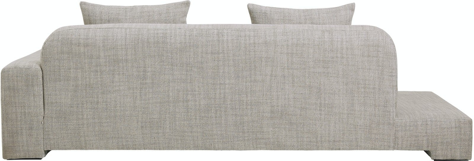 -personers Sofa Broste Copenhagen Bay Grus Stof H70xb97xl250