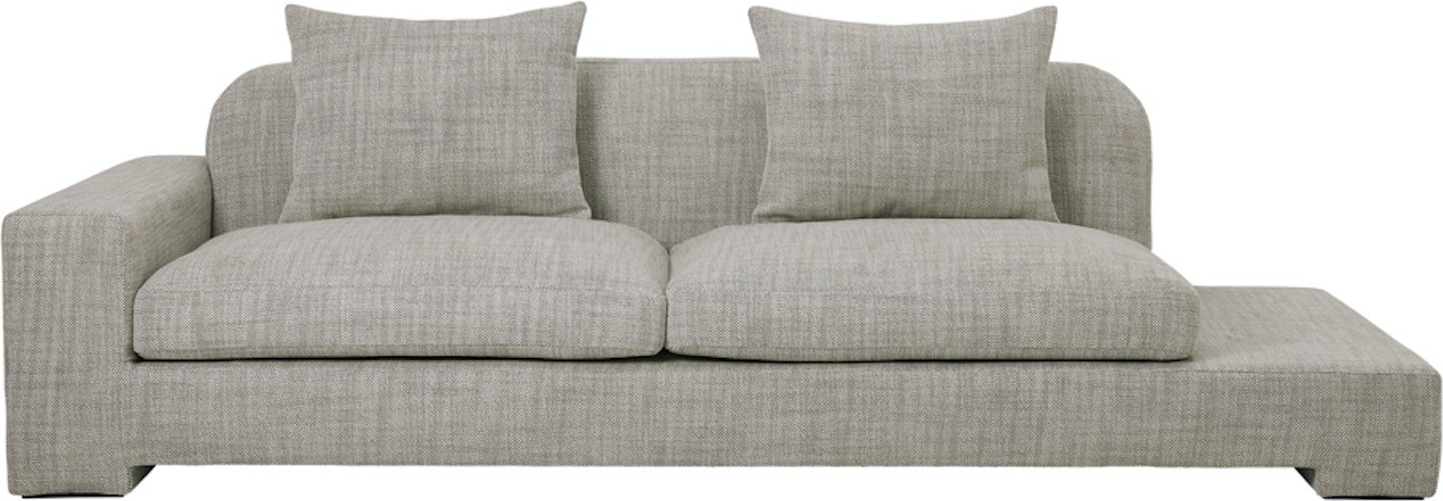 -personers Sofa Tresæders Broste Copenhagen Bay Lys Grå Stof 250   97   70