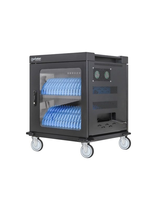 Ic Intracom Charging Cabinet Cart Up To X32 Devices Up To 15   Quot  Laptop Tablets