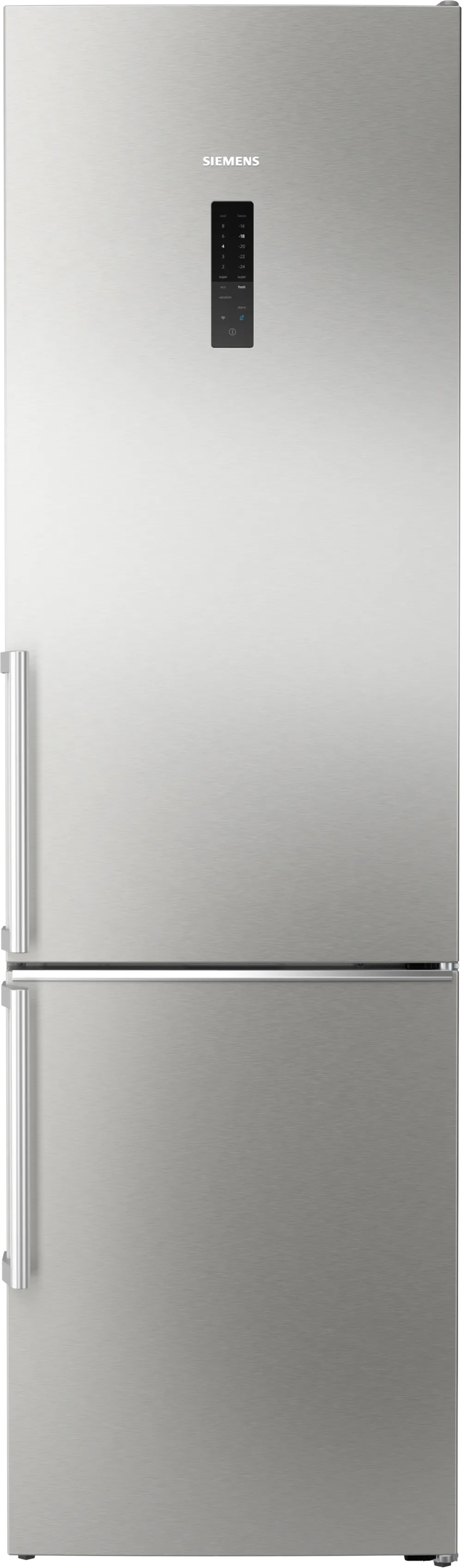 Køle- Fryseskab 203   60   Inox-easyclean Siemens Iq500 Kg39naict